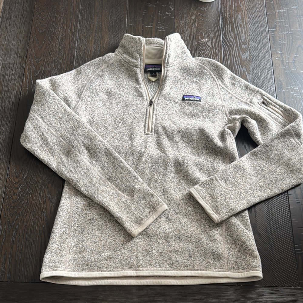 Patagonia Gray Quarter-Zip Pullover